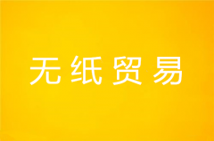 无纸贸易的定义及作用详解