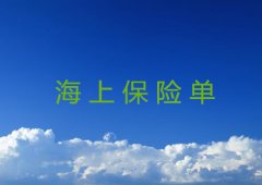 海上保险单有哪些内容